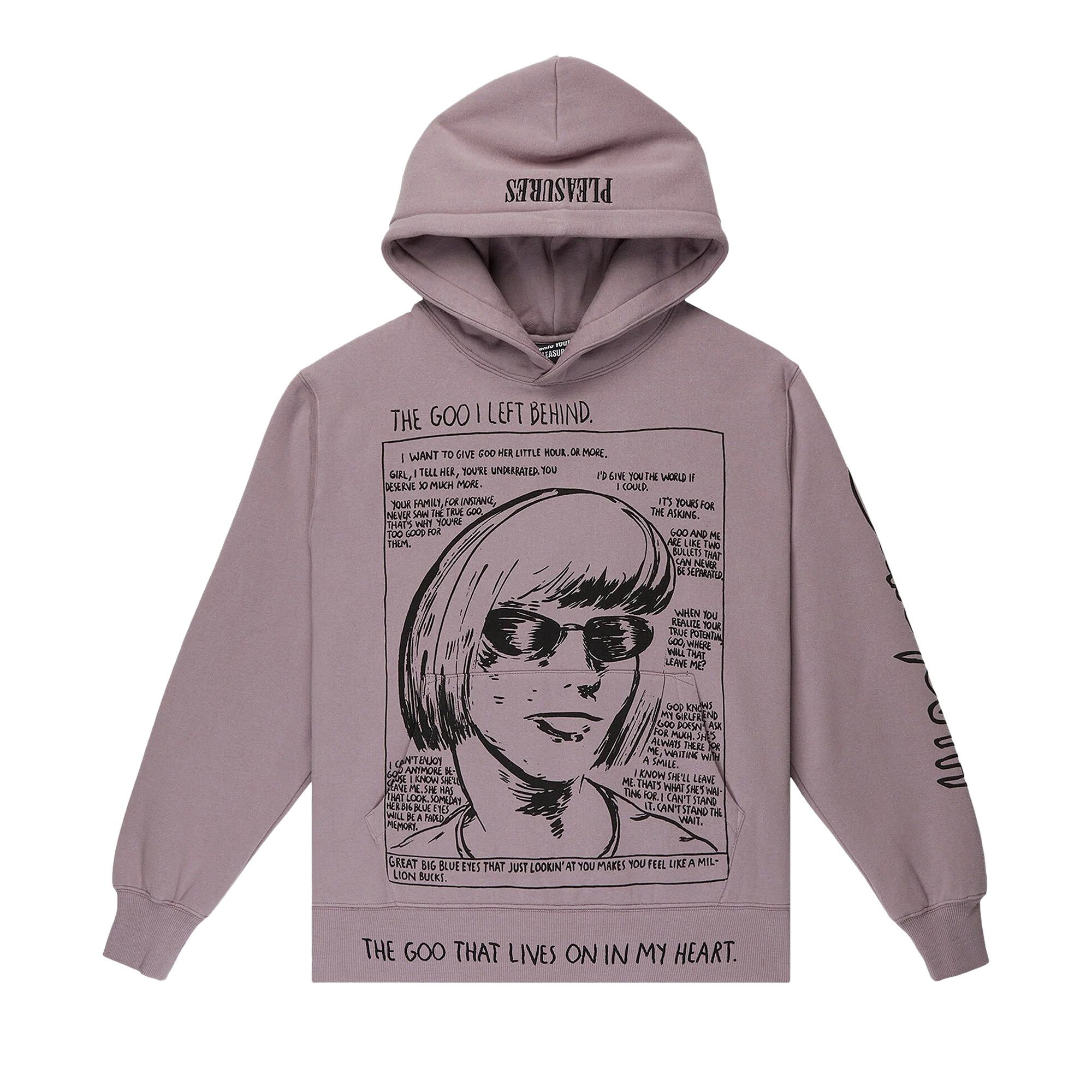 Pleasures clearance smile hoodie