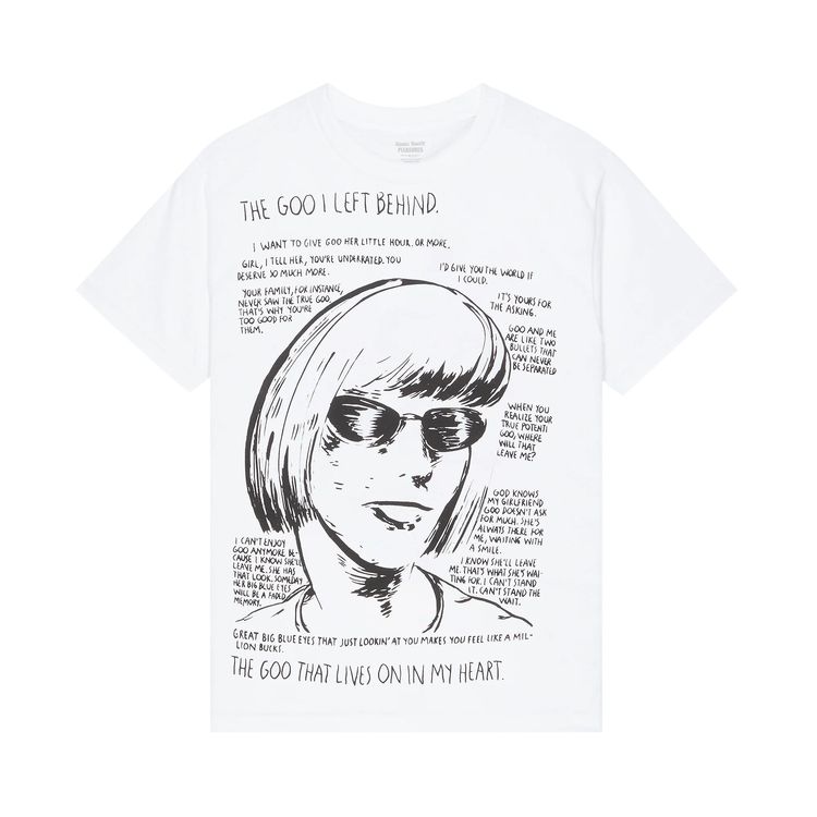 Pleasures The Goo T Shirt White