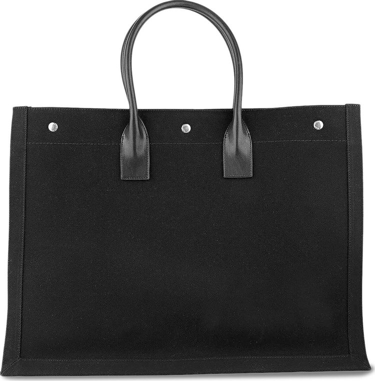 Saint Laurent Rive Gauche Tote Bag BlackWhite