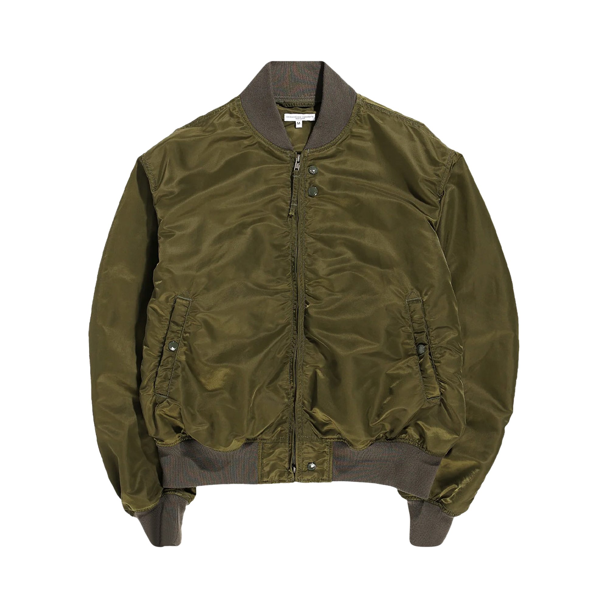 Buy Engineered Garments Aviator Jacket 'Olive' - 23S1D011 OLIV | GOAT