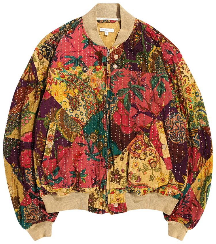 Engineered Garments Aviator Jacket Khaki Triangle Handstitch