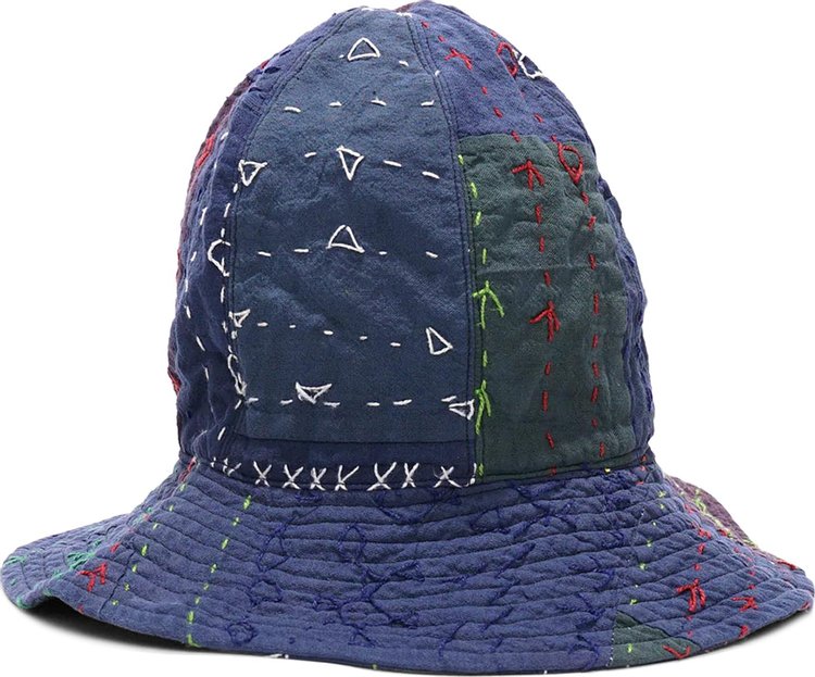 Engineered Garments Dome Hat Navy Square Handstitch