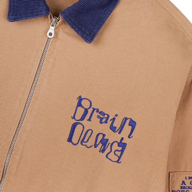 Brain Dead Perfect Visions Trucker Jacket Nutmeg