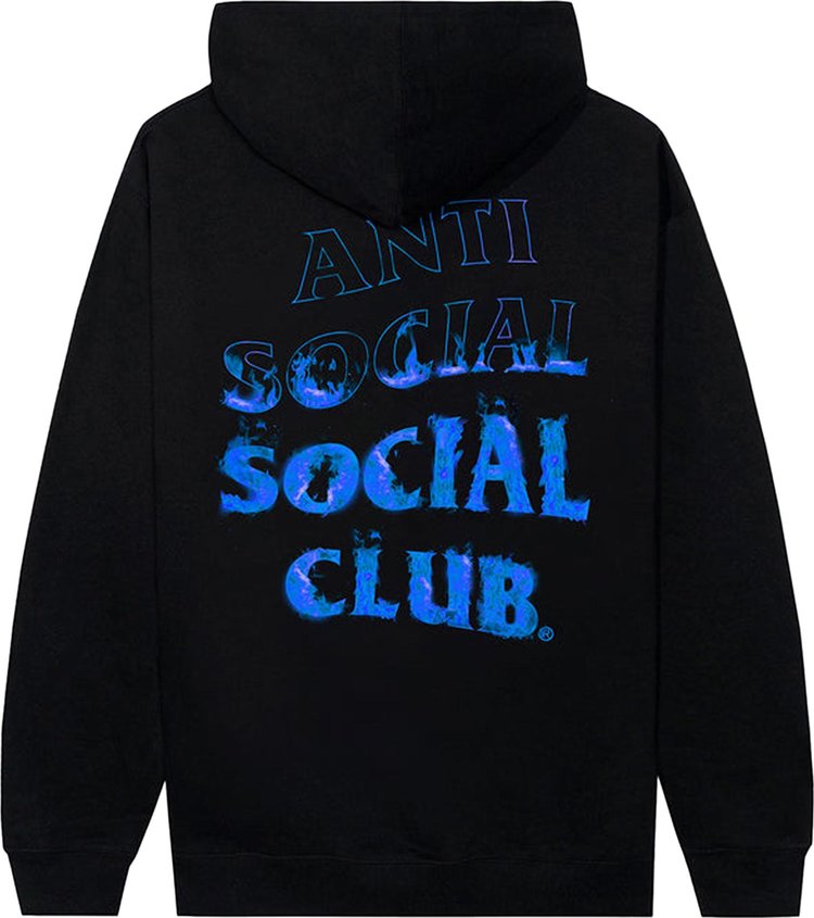 Anti Social Social Club A Fire Inside Hoodie Black