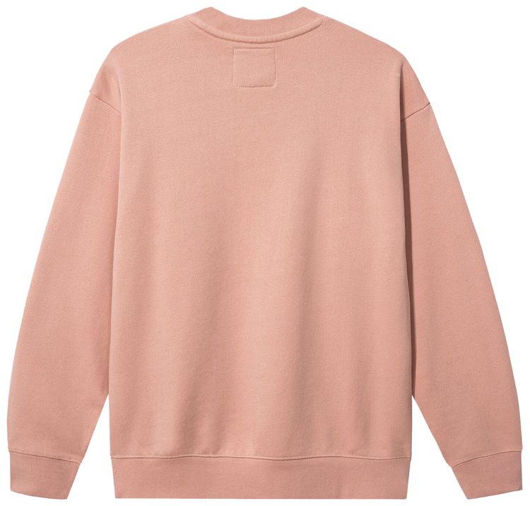 Market Beware Crying Crewneck Sweatshirt Blush