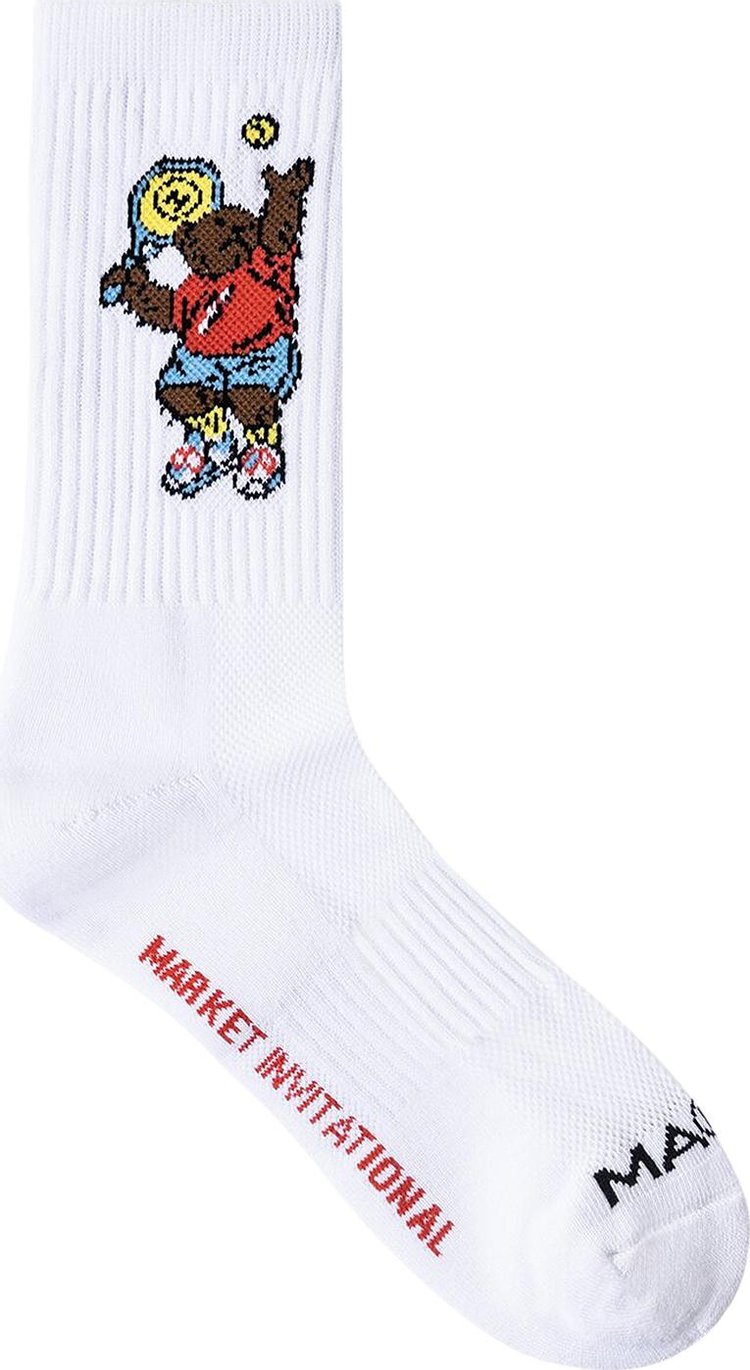 Market Invitational Socks White