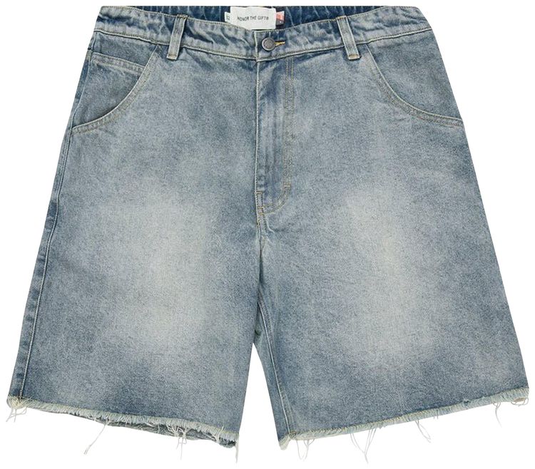 Honor The Gift Denim Shorts Light Indigo