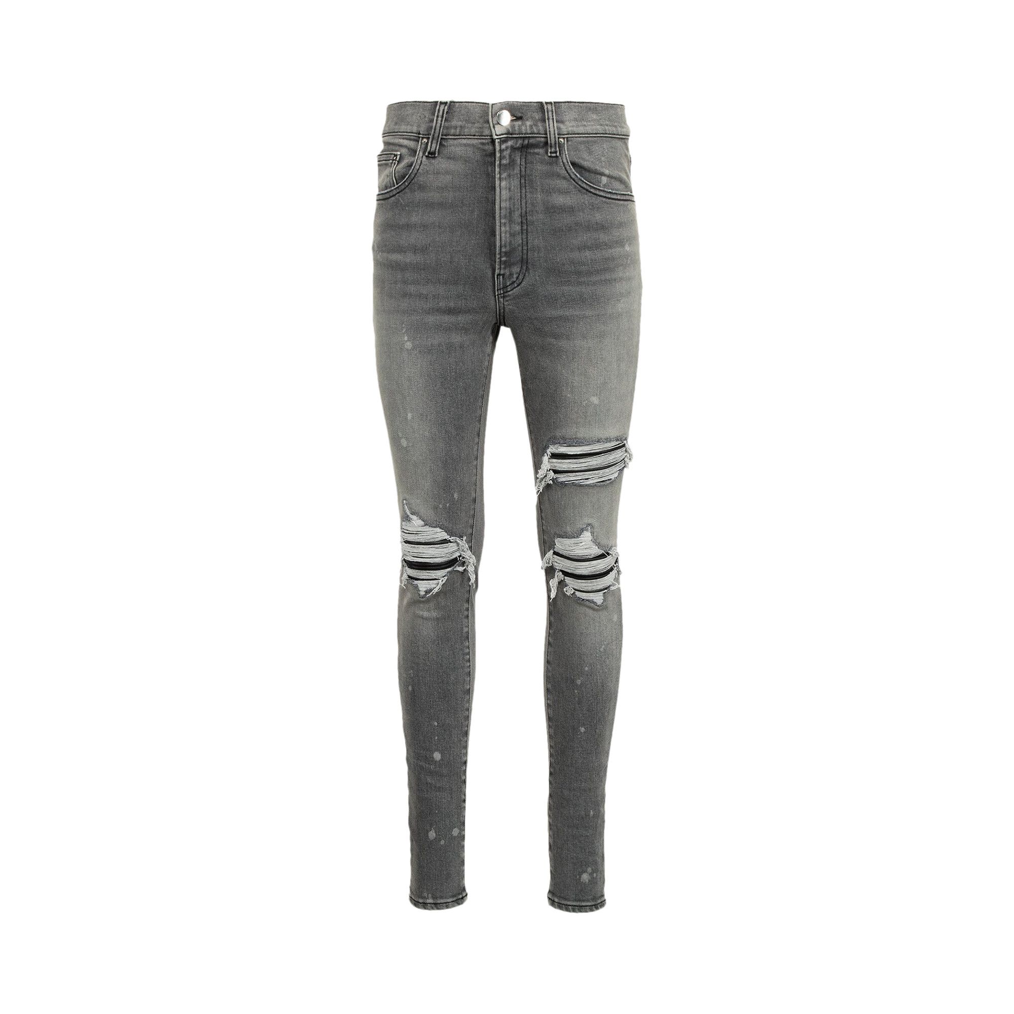 パンツ 27 AMIRI MX1 JEAN GREY AMIRI MX1 Bouclé Jeans | Grey | FARFETCH