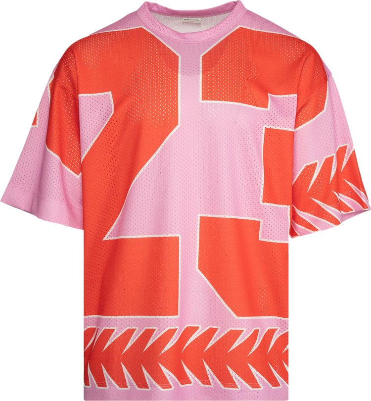 Dries Van Noten Hein Printed T-Shirt 'Pink'