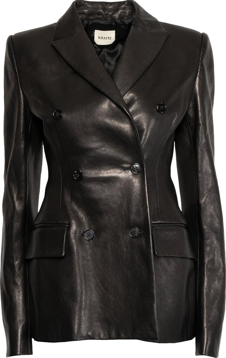 Buy Khaite Martu Jacket 'Black' - 6113729 200 | GOAT