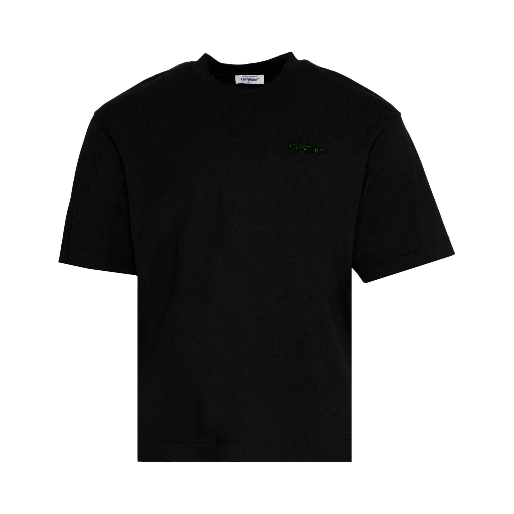 Buy Off White Moon Cam Arrow Skate Short Sleeve Tee Black Green