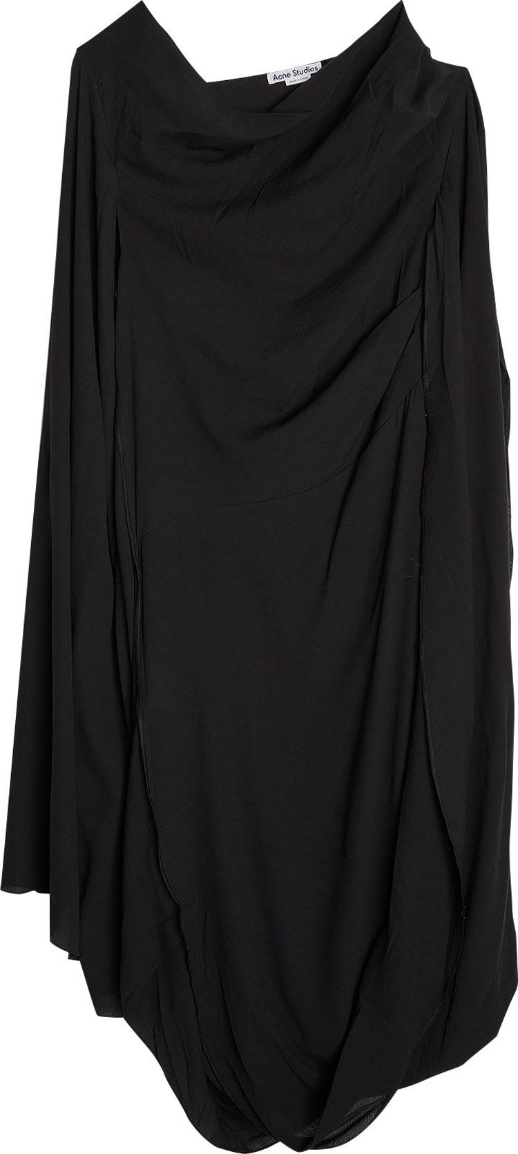 Acne Studios Draped Dress 'Black'
