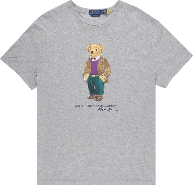 Polo Ralph Lauren Heritage Bear T-Shirt 'Andover Heather'
