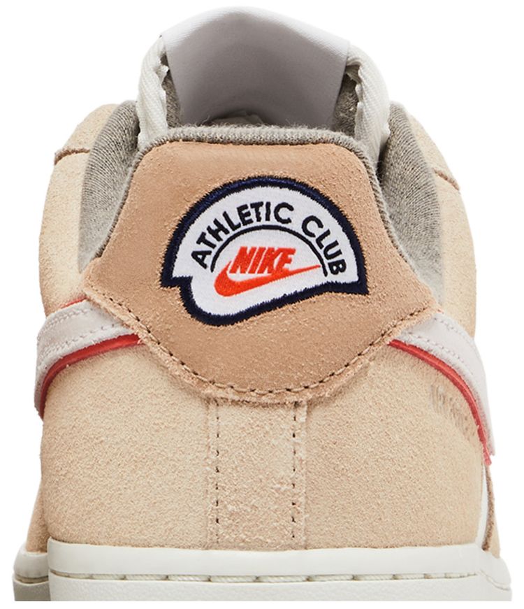 Nike Wmns Air Force 1 07 LX Athletic Club   Sail Rush Orange