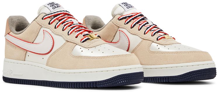 Nike Wmns Air Force 1 07 LX Athletic Club   Sail Rush Orange