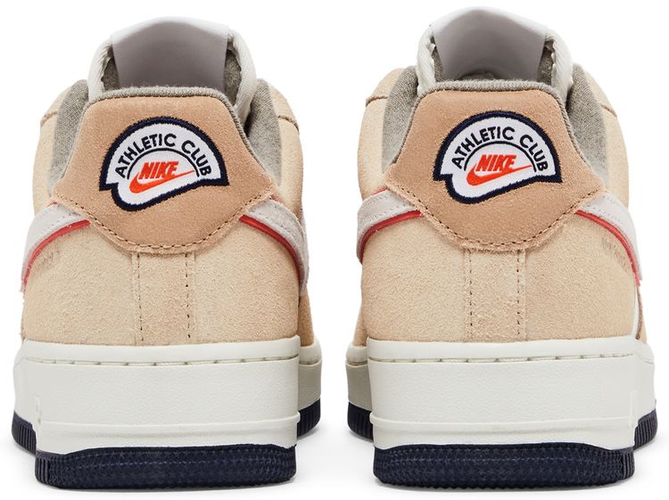 Nike Wmns Air Force 1 07 LX Athletic Club   Sail Rush Orange