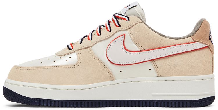 Nike Wmns Air Force 1 07 LX Athletic Club   Sail Rush Orange