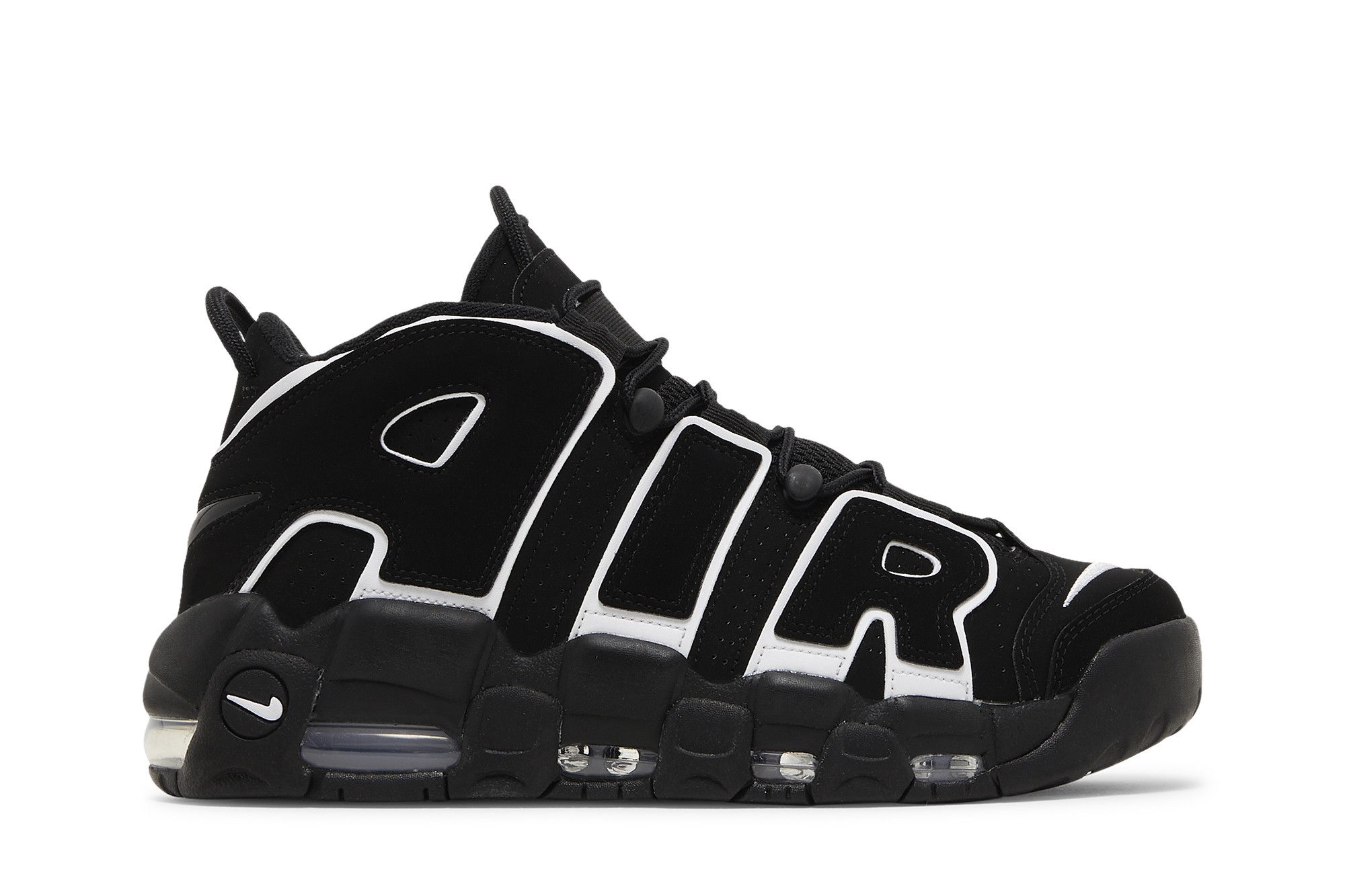 Size 12.5 Air More Uptempo 96 Black White 2023
