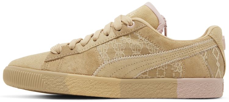 Puma Dapper Dan x Wmns Clyde Vintage Pre Game Runway   Croissant