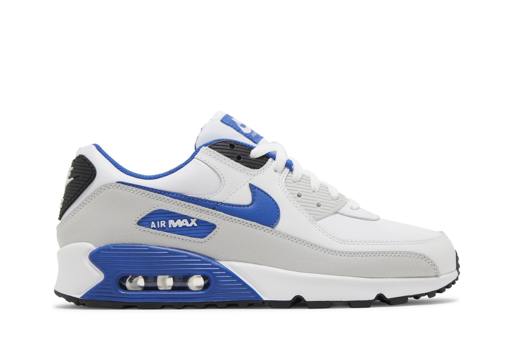Size 10.5 Air Max 90 Leather White Game Royal