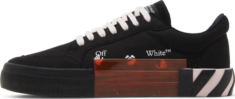 Off White Wmns Vulc Sneaker Black Pink