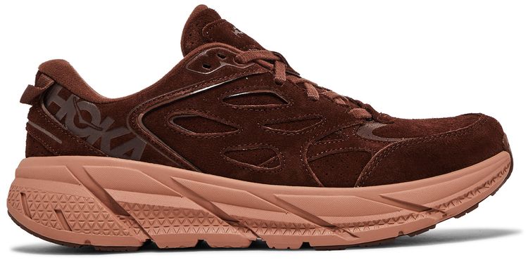 HOKA Clifton L Suede Cappuccino Cork