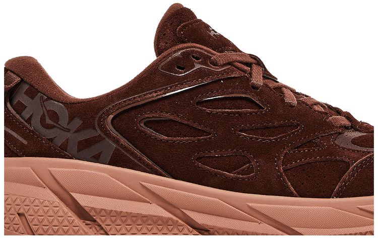HOKA Clifton L Suede Cappuccino Cork