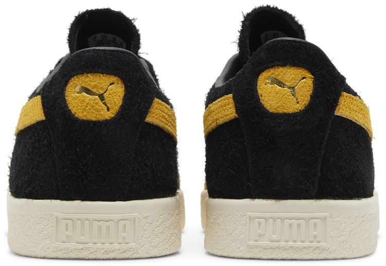 Puma Suede Vintage Hairy Suede   Black Mustard Seed