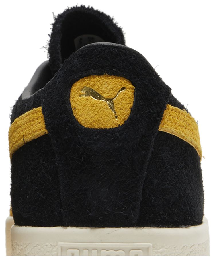 Puma Suede Vintage Hairy Suede   Black Mustard Seed