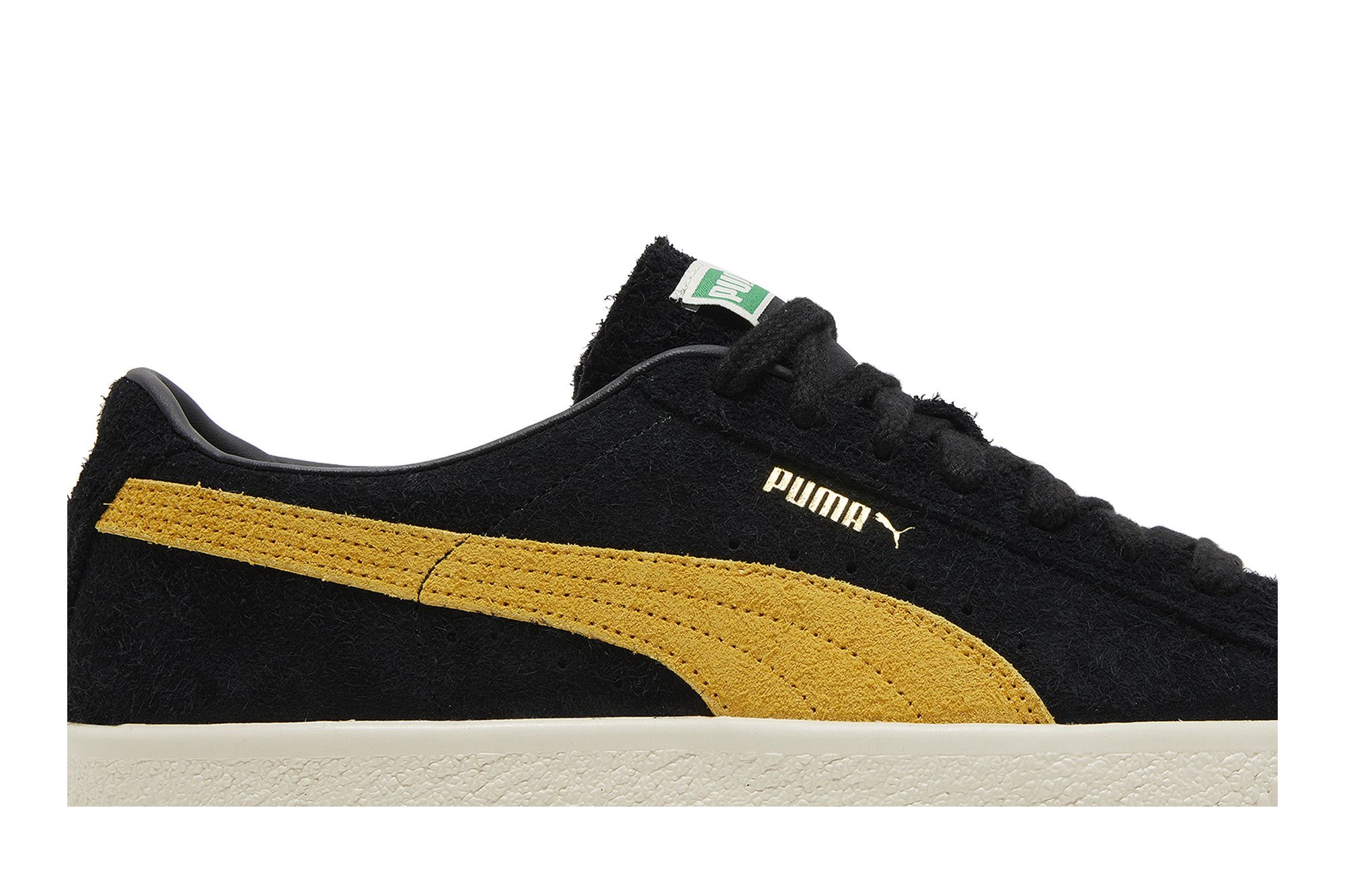 Puma suede black yellow clearance