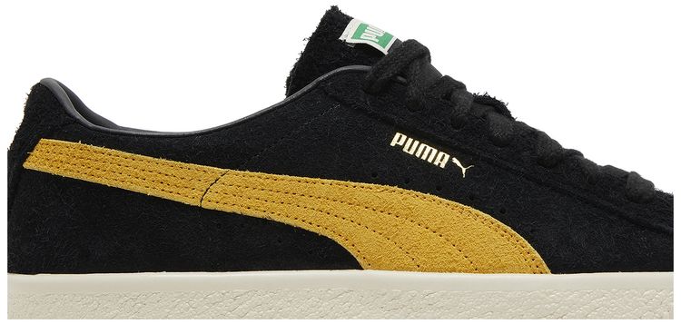 Puma Suede Vintage Hairy Suede   Black Mustard Seed