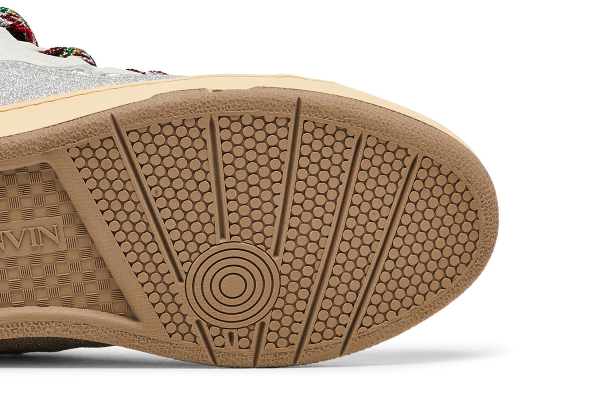 Lukas Mittendorferさん専用 Buy Lanvin Curb Leather and Glitter Sneakers 'White' - FM