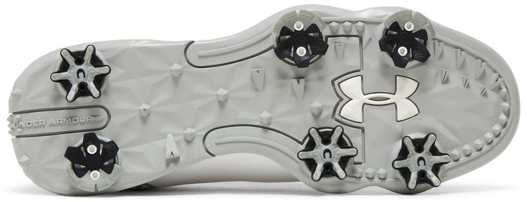 Under Armour Spieth 4 Golf Jr White Metallic Silver