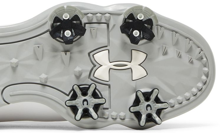 Under Armour Spieth 4 Golf Jr White Metallic Silver