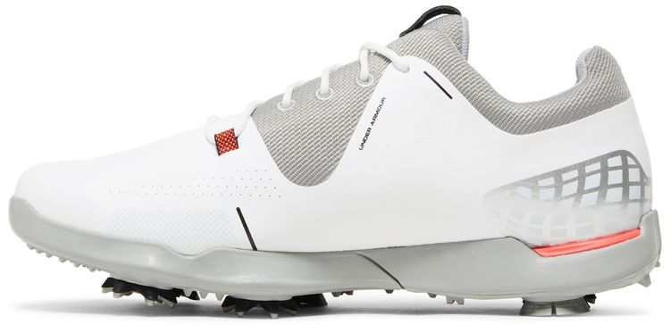 Under Armour Spieth 4 Golf Jr White Metallic Silver