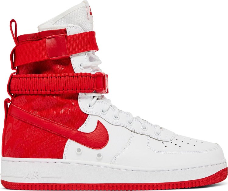 Buy SF Air Force 1 High 'University Red' - AR1955 100 | GOAT