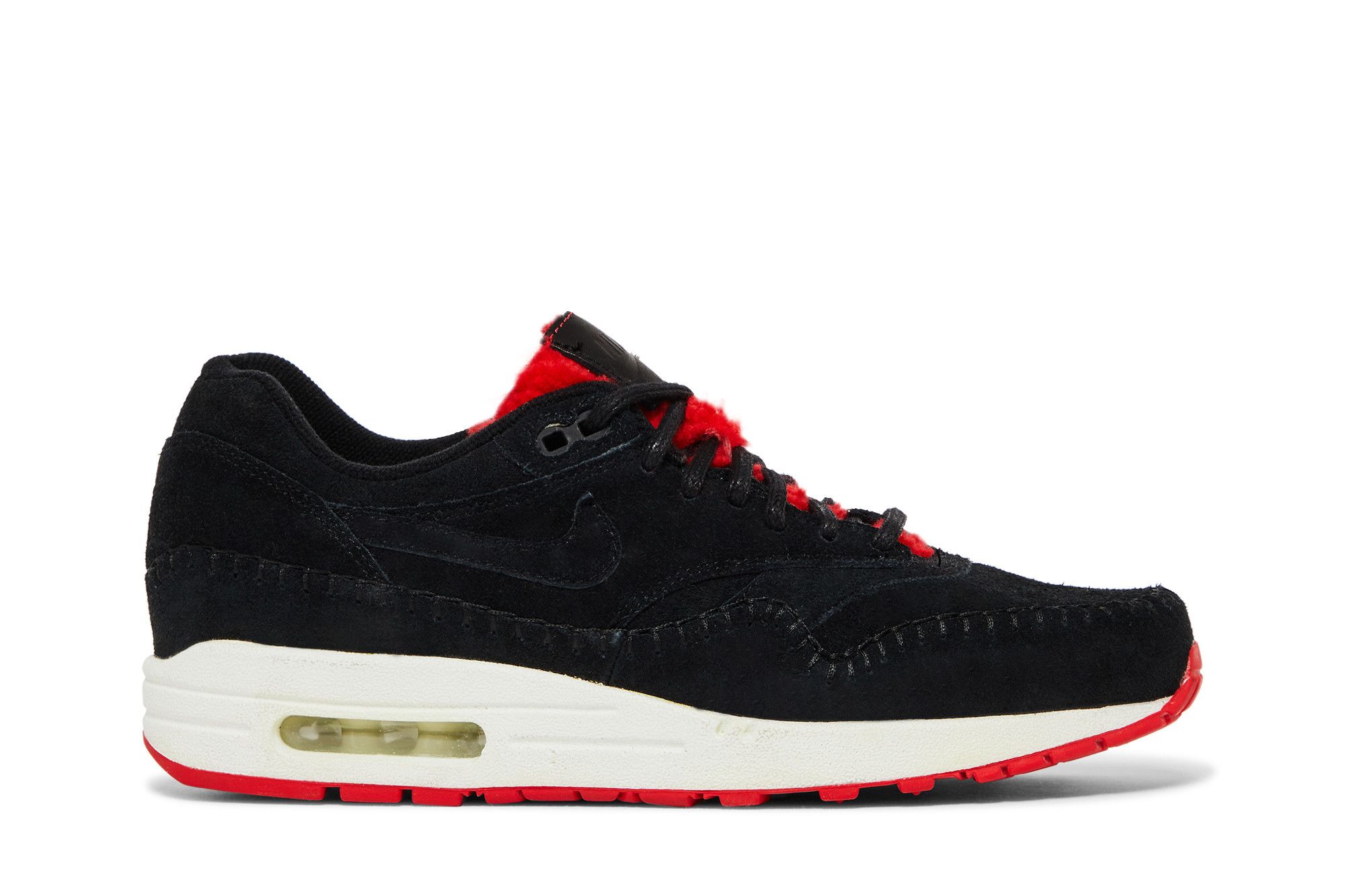 Buy Wmns Air Max 1 Premium Sherpa Pack Black 454746 010 GOAT