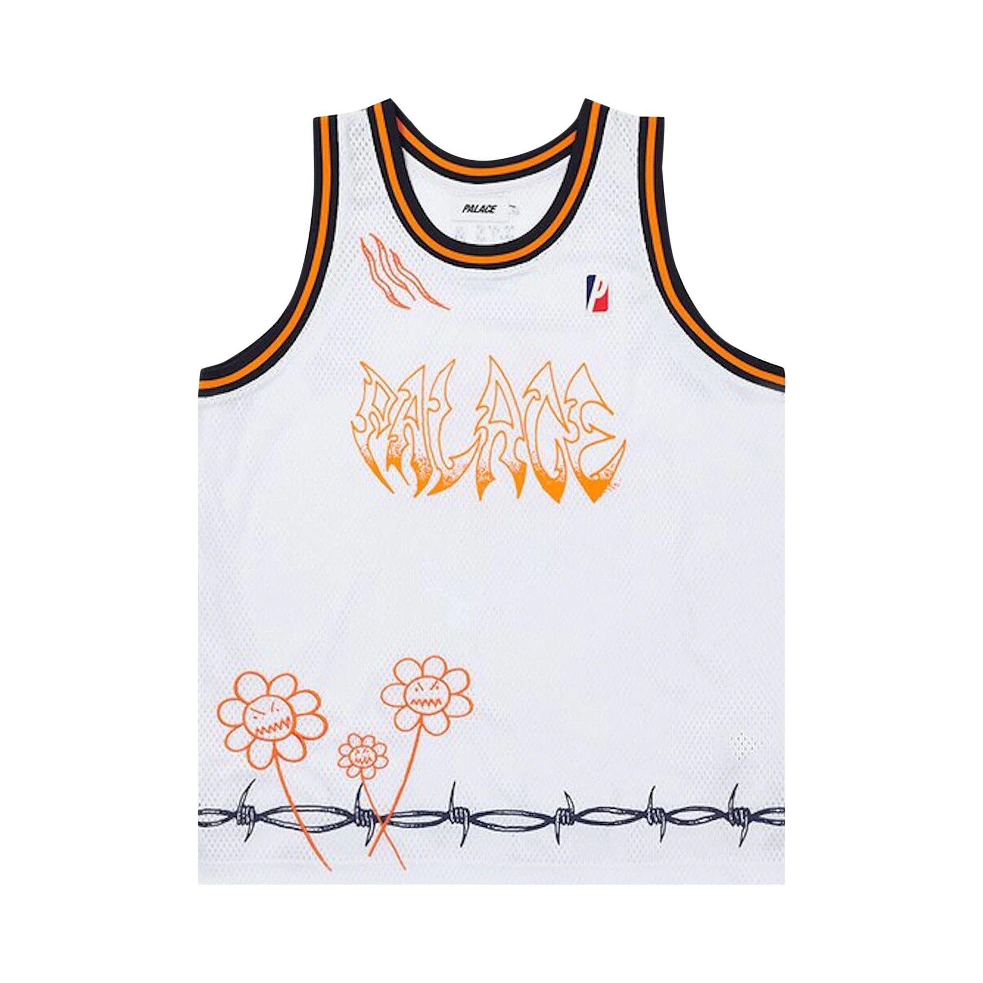 信頼も厚い Size m Palace Lotties Airtex Vest 'White' トップス