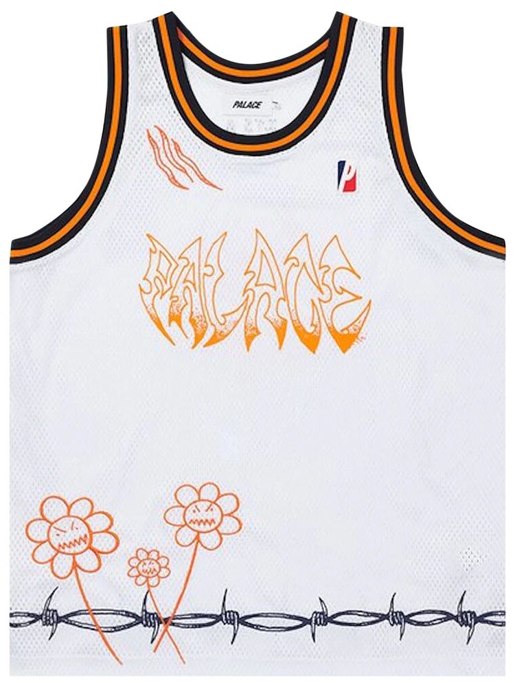 Palace Lotties Airtex Vest White