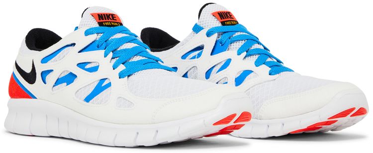 Nike Free Run 2 White Photo Blue