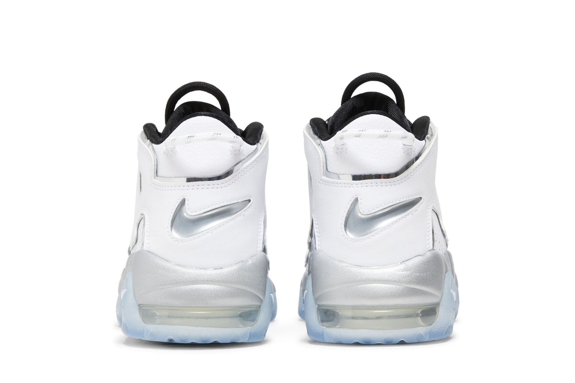 Uptempo white chrome cheap