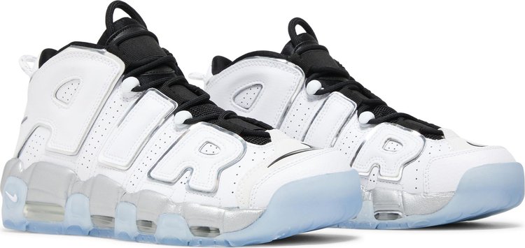 Wmns Air More Uptempo White Chrome