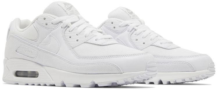 Nike Air Max 90 Premium White Metallic Silver