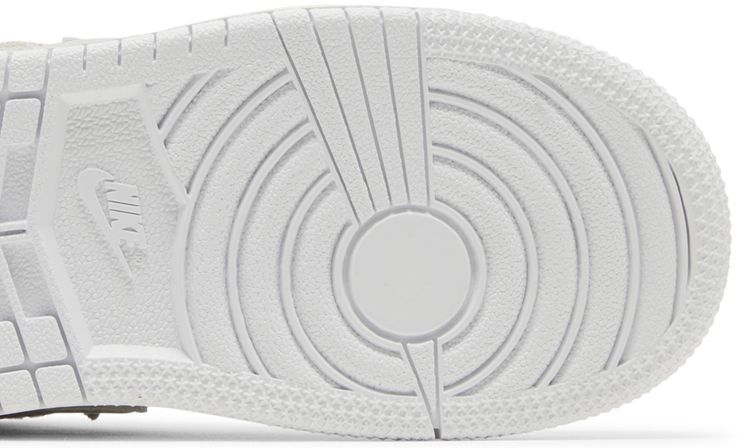 Air Jordan 1 Mid SE Craft TD Inside Out   White Sail