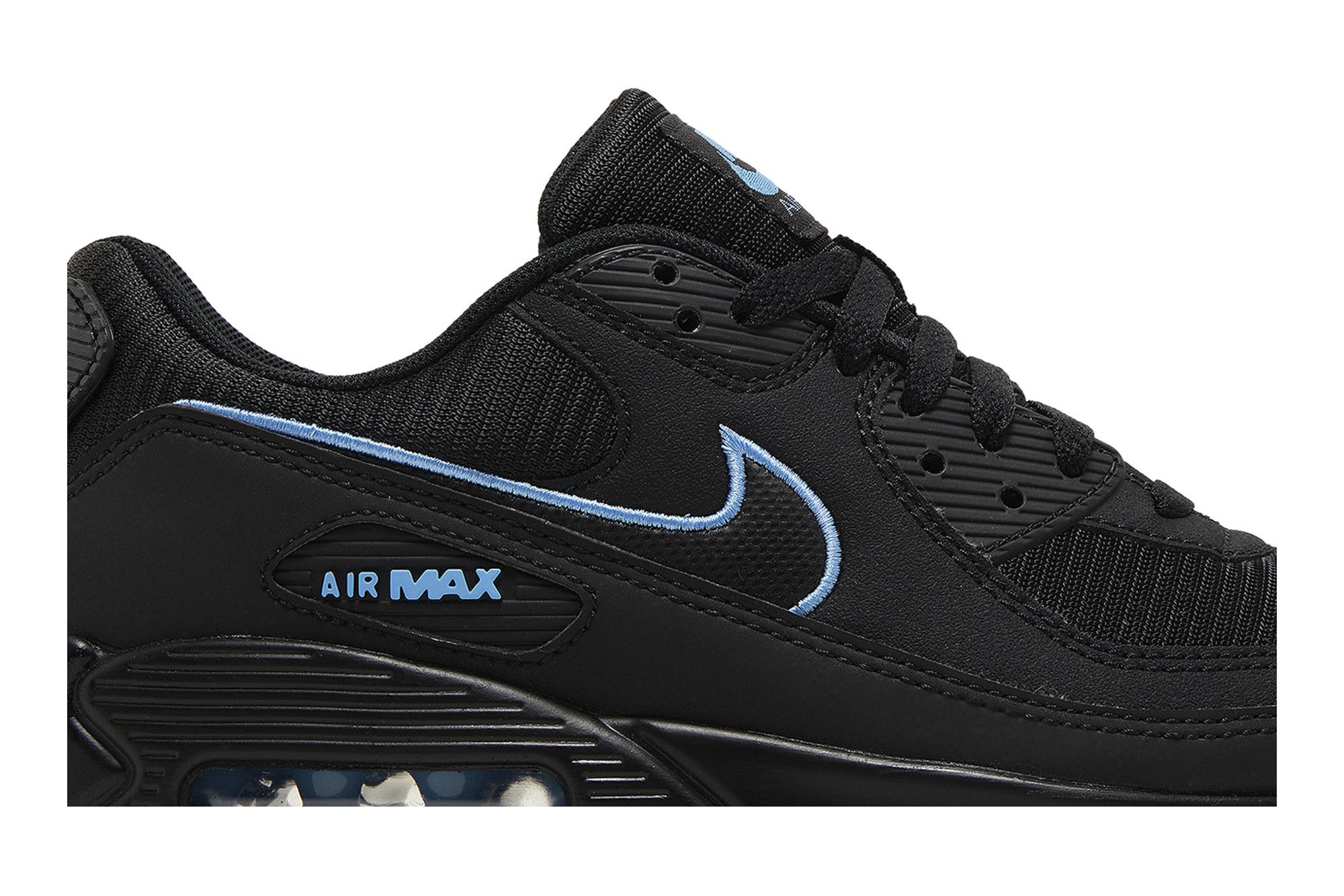 Blue and black nike air max 90 online