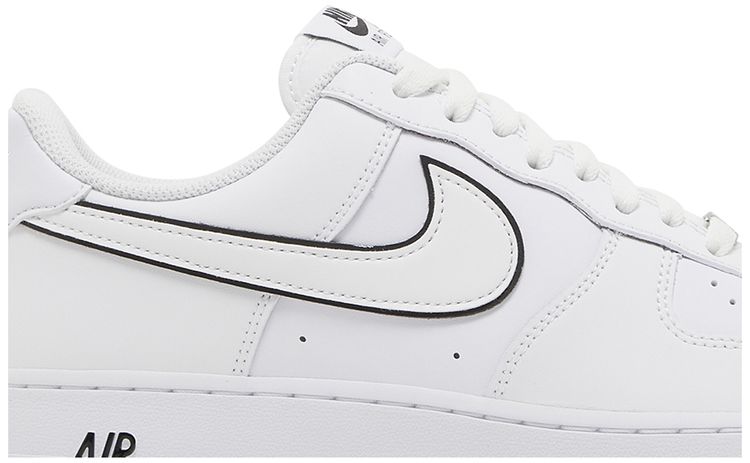 Nike Air Force 1 07 White Black Outline