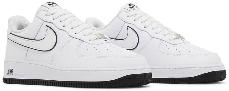 Nike Air Force 1 07 White Black Outline
