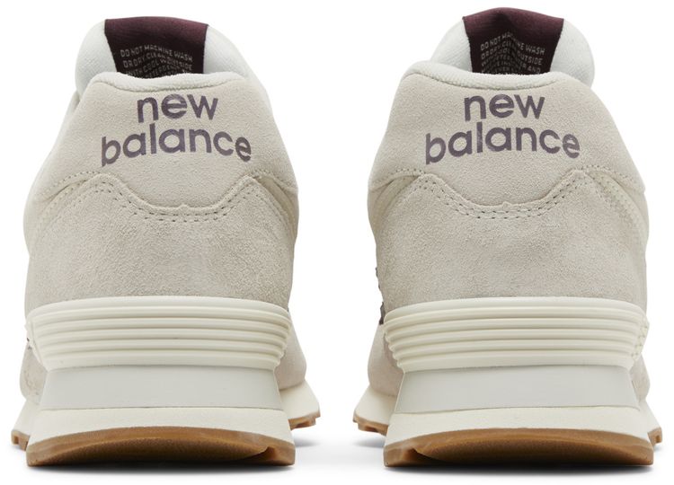 New Balance 574 Bone White Burgundy