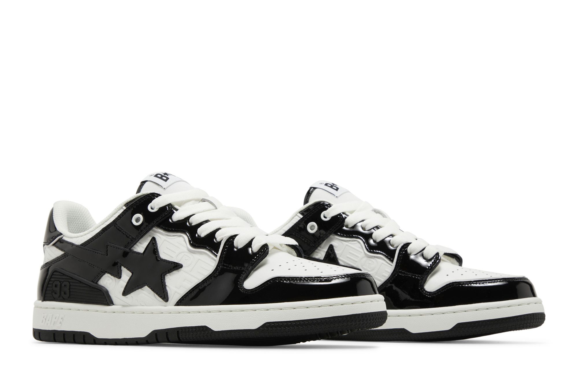 Size 12.0 Sk8 Sta #5 'Luxury Sport Monogram - Black'