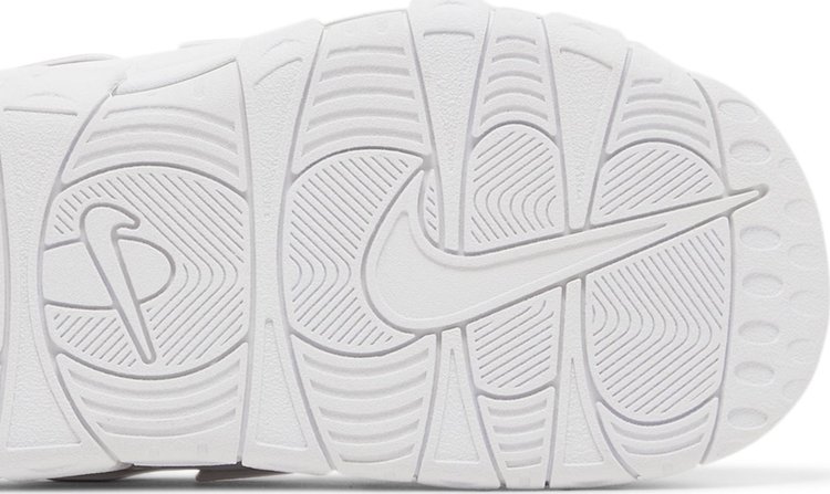 Air More Uptempo Slide White University Red